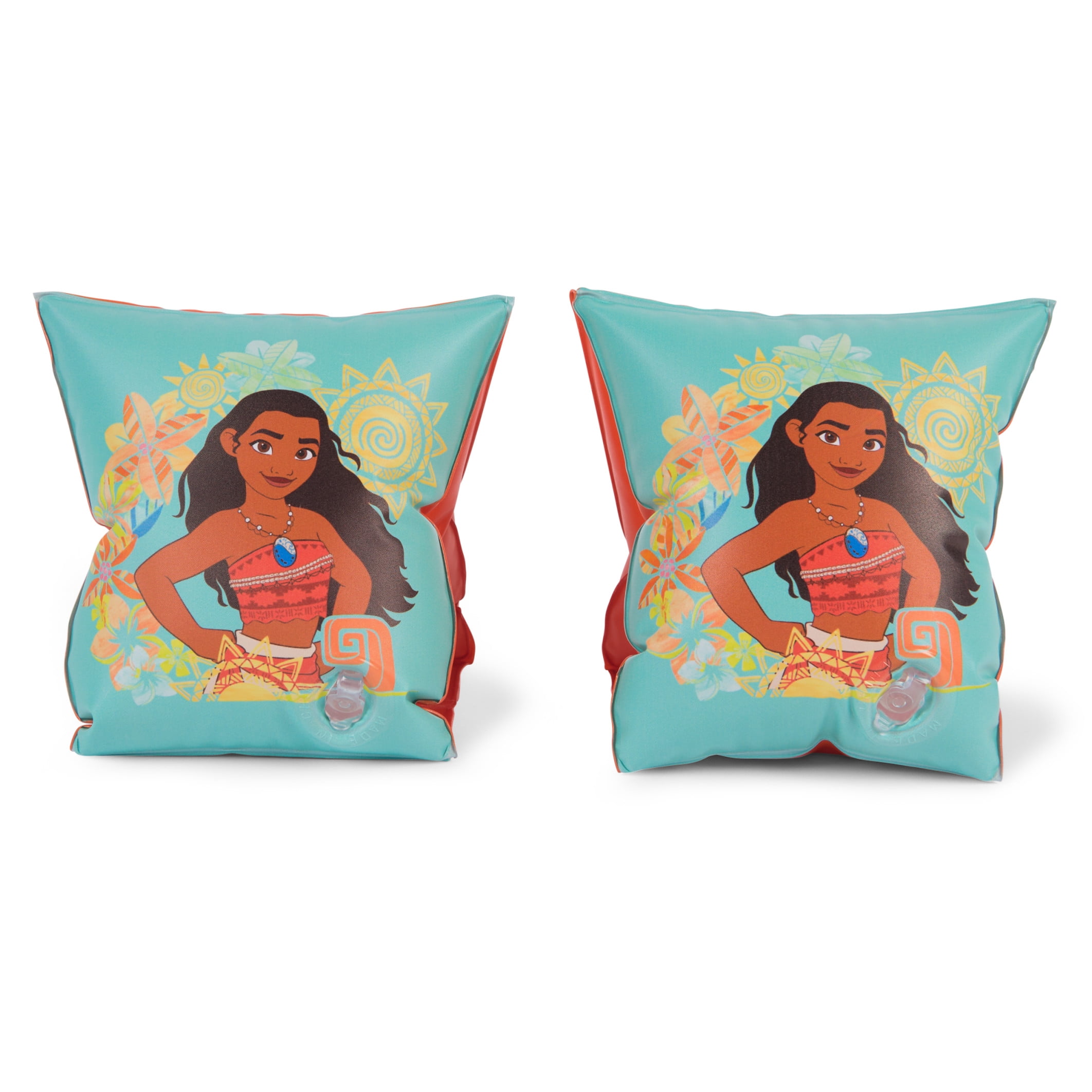 SwimWays Disney Moana Swimmies (Unisex), Arm Floaties for Kids Age 3-5