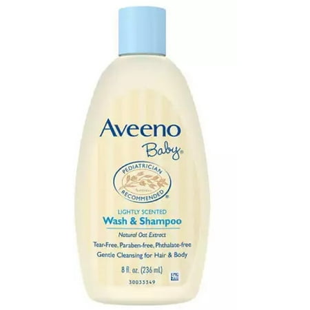 shampoo aveeno wash baby oz walmart