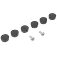 thumbnail image 2 of Shisuyan Dust Prevention Threshold Covers Dust Caps Black 6Pcs 0.4In, 2 of 8