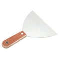 thumbnail image 3 of Uxcell 6" Stainless Steel Putty Knife Scraper Tool with Wooden Handle for wall Repair Paint Stripping, 3 of 6