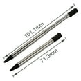 thumbnail image 3 of 4 Pcs Stylo Tactile Couleur Stylo Tactile Ensemble Console de Jeu Stylet Télescopique pour Nintendo 3DS, 3 of 9