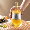thumbnail image 5 of Oil Dispenser with Brush - Glass Olive Oil Dispenser for Kitchen, 3 in 1 Oil Dispenser Bottle with Silicone Basting Brush for Cooking Vinegar Sauce BBQ Grill Frying, 5 of 8