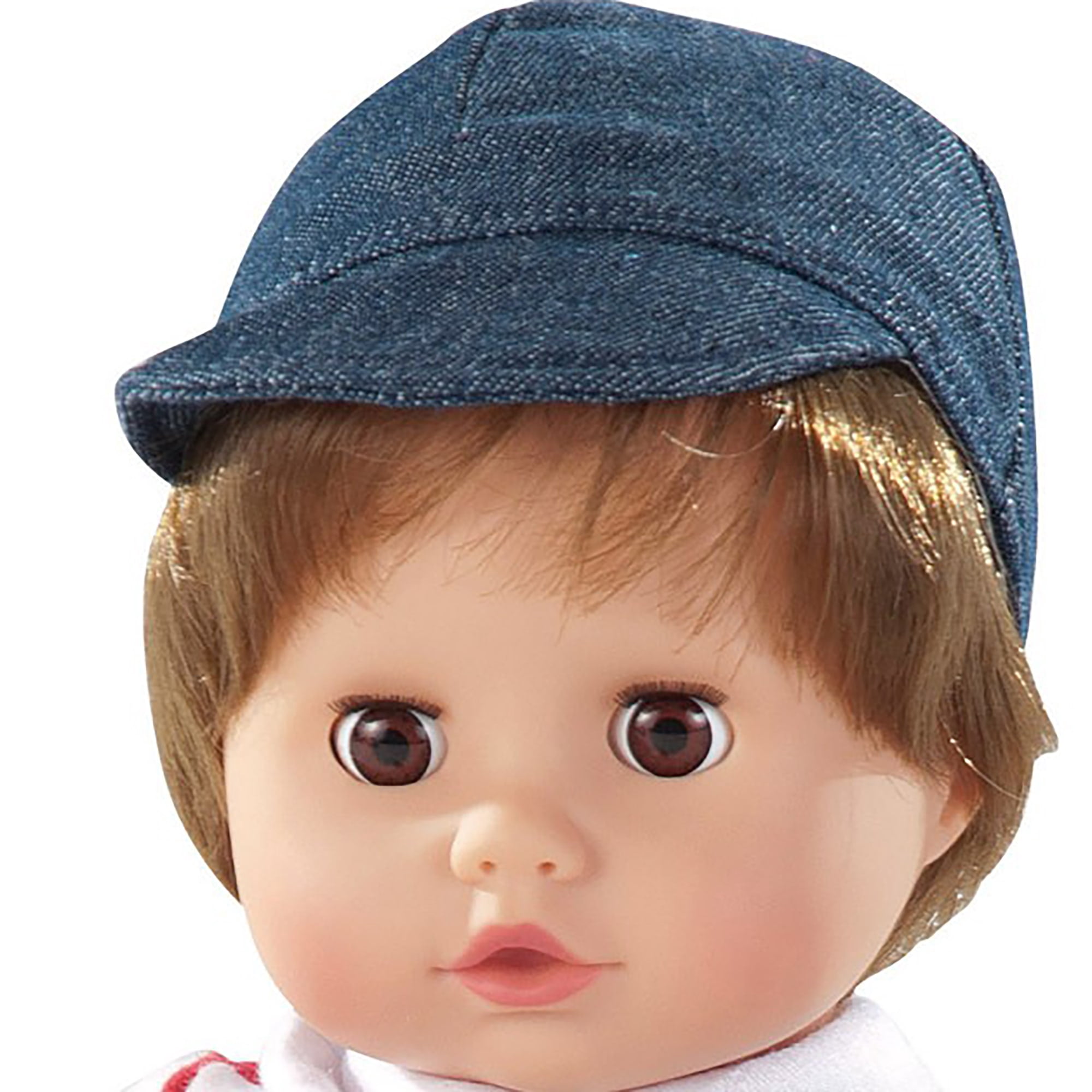 Gotz Boy Muffin 13" Soft Body Baby Doll with Brown Hair and Brown Eyes