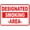 Warning Sign 3, variant on Warning Notice Traffic Sign Designated Smoking Area Sign3 - 8"x12" Aluminum Safety Tin Road Sign for Office, Factory, Public Space