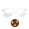 thumbnail image 3 of Lunettes de Feux d'Artifice de Noël diffraction Flocon de Neige Effets Spéciaux Lunettes de Soleil Boule de Fête, 3 of 5