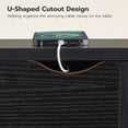 thumbnail image 2 of HOOBRO Side Table, Flip End Table with Charging Station and Shelves, USB Ports & Power Outlets, Narrow Nightstand for Small Spaces, Stable and Sturdy, for Living Room, Black BK341BZ01, 2 of 11