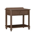 thumbnail image 3 of My Texas House Hartwell 1 Drawer Nightstand with USB, Heritage Oak, 3 of 19