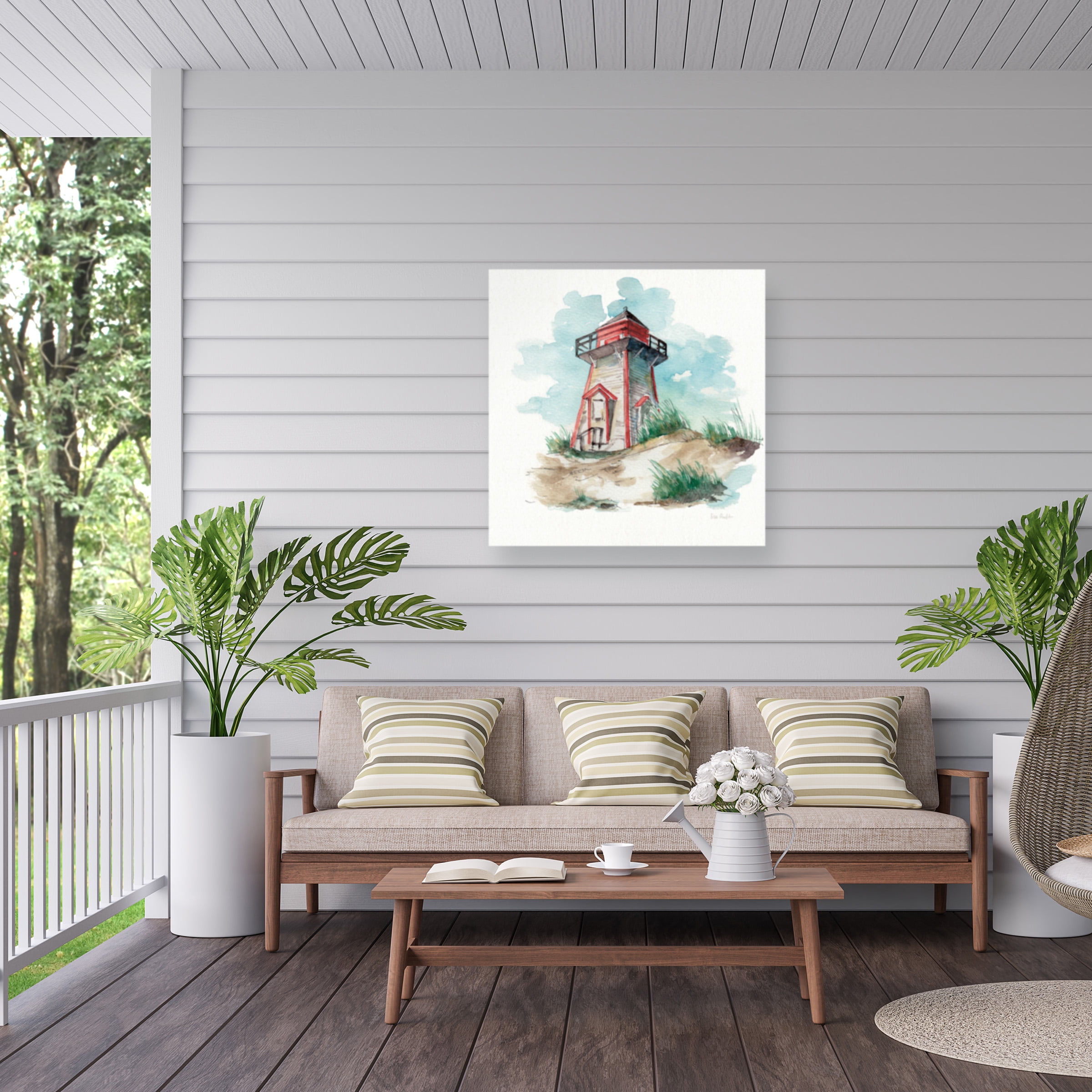 Lisa Audit 'In The Moment III' Outdoor Canvas 35x47