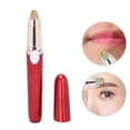 thumbnail image 3 of Removedor De Vello Indoloro, Recortador Eléctrico De Cejas Para Mujeres Con Cuchillas De Acero Inoxidable, Luz Incorporada, Diseño Portátil Para Depilación Facial De Piel, 3 of 7