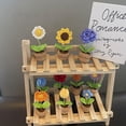 thumbnail image 4 of equipos de ,Juego de manualidades Flor Crochet Principiante Diy Crochet,s de juguetes Juguete de tejer a mano , de para principiantes Juguete tejido a Hugo  equipos de ganchillo, 4 of 9