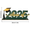 thumbnail image 2 of HLONK 2025 Graduation Season Decoration Grad Party Decor Graduation Party Grad Party Table Wood Sign Holiday Decorations for Home Festival Decor, 2 of 6