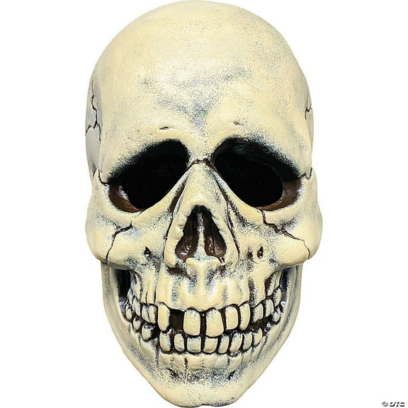 Trick or Treat Studios MAJM139 Vinyl Antique Skull Mask - One Size