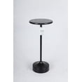 thumbnail image 7 of Better Homes & Gardens Aster Marble Drink Table, Black Marble, 7 of 7