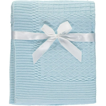 Baby Dove Unisex Baby Patchwork Knit Blanket
