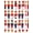Red, Pattern 1, variant on ODIKA 4' x 6' Machine Washable Non-Slip Area Rug, Nutcracker Nutcracker High Traffic Rug, Green, 732078