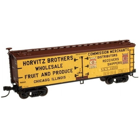 Atlas 50001262 N Horvitz Brothers NWX 40' Wood Reefer Master™ #14403