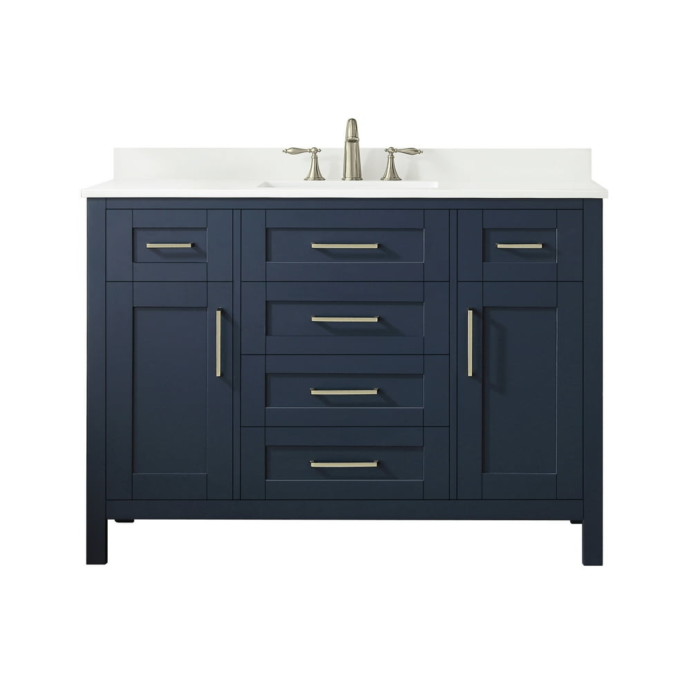 Ove Decors Tahoe 48 Midnight Blue Bathroom Vanity