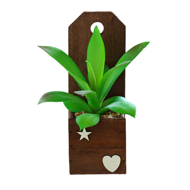 Flor falsa simulación flor colgante de pared combinación suculenta bonsai creativos pequeños adornos plantas verdes artificiales plantas en macetas