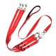 thumbnail image 2 of Cuerda de tracción de nailon de doble cabeza, traje de tracción de tres cabezas para perros, cinturón de tracción ajustable, una cuerda de tracción de tres arrastres, 2 of 2