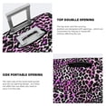 thumbnail image 4 of Travel Luggage Cover Protector - purple cool trendy Leopard print Anti-Scratch Suitcase Covers Fits 18-32 Inch Luggage, 4 of 5