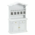 thumbnail image 1 of UPGRATOR 1PC Miniature Display Cabinet Wood Decoration Compact Design, 1 of 8