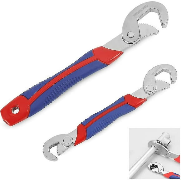 Adjable Funct Nut Wrench 2 Piece Wrench Set