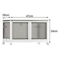 thumbnail image 4 of Portable Closet Storage Box, Clothes Storage Organizer, Wardrobe Closet Wardrobe white, 4 of 4