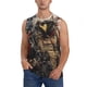 thumbnail image 1 of Fotbe Bald Eagle Soldier Men's Camiseta sin Mangas Estampada para Hombres, Playera Casual para Gimnasio, Entrenamiento, Playa-3X-Large, 1 of 7