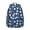 Blue-27, variant on Cute Cartoon Dinosaur Backpack for Student with Forest and Stars Theme Watercolor Dino Pattern Colorful Artistic School Bag