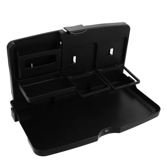 Hemoton Foldable Car Seat Back Portable Tray Car Eating Tray Back Seat Laptop Desk Car Work Table Car Organizer For Food Dining Drink And Laptop