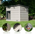 thumbnail image 4 of Lifetime Deluxe Polyethylene Dog House (Large) - 60328, 4 of 15