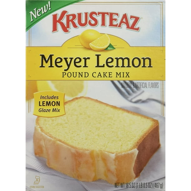 Krusteaz, Meyer Lemon Pound Cake Mix, 16.5Oz Box (Pack Of Krusteaz, Meyer Lemon Pound Cake Mix, 16.5Oz Box (Pack Of