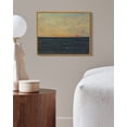 thumbnail image 4 of Drsoum Vintage Sunset over Sea Landscape Wall Art Rustic Retro Framed Ocean Scenery Prints Farmhouse Classic Decorations for Living Room Bedroom 8x10in Natural Framed, 4 of 6