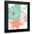 thumbnail image 1 of Robinson, Tamara 12x14 Black Modern Framed Museum Art Print Titled - Pastel Floral Bouquet III, 1 of 5