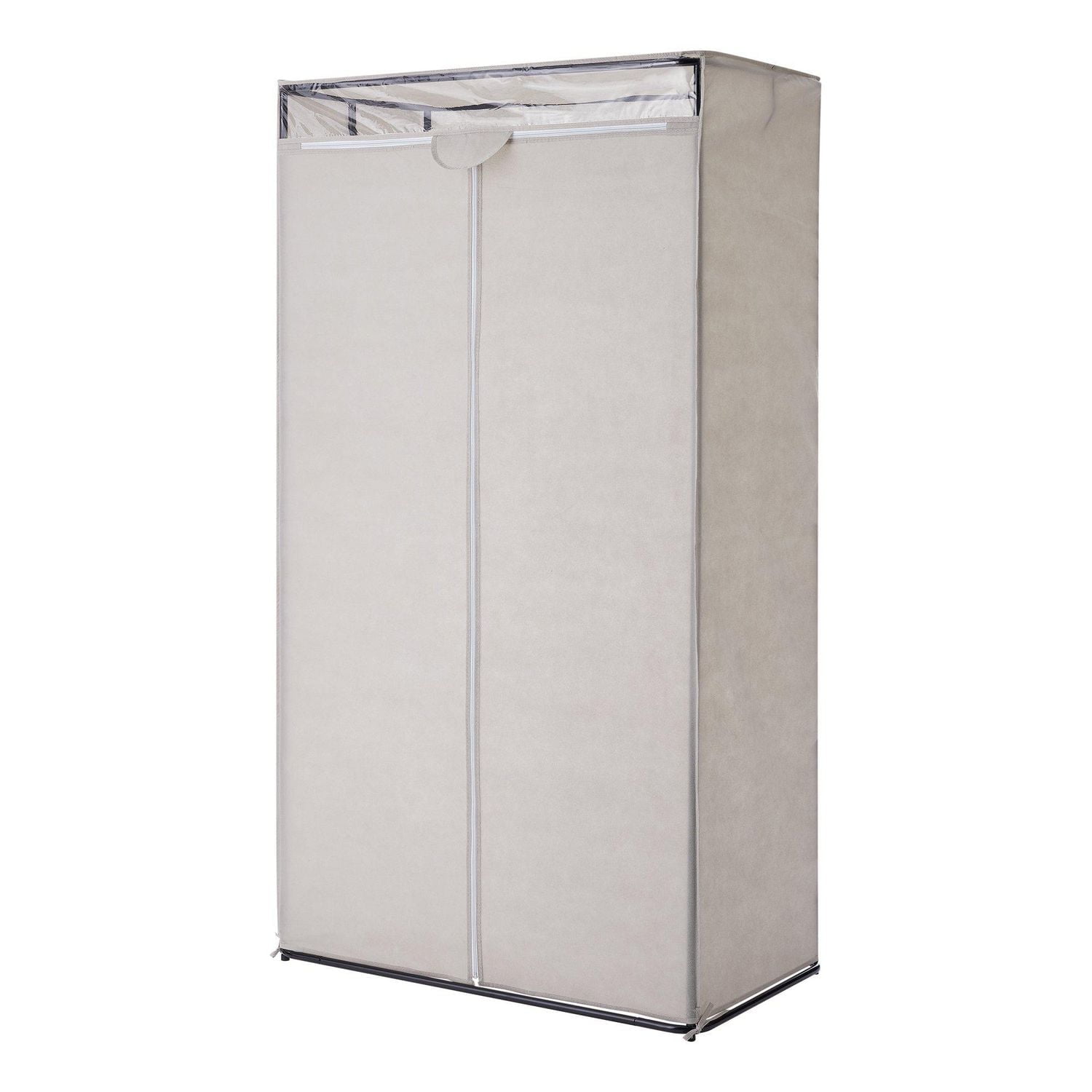 Mainstays Single Tier Zippered Steel Adult Clothes Closet, 36
