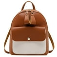 thumbnail image 1 of Fashion Lady Shoulders Small Backpack Letter Purse Mobile Phone Messenger Bag Large Camera Backpack, 1 of 1