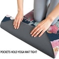 thumbnail image 3 of Pioneer Flower Floral Print Pattern Hot Yoga Mat Towel Non Slip for Hot Yoga - Quick-Drying Yoga Mat Cover with 4 Corner Pockets with Travel Bag - Hot Yoga Towel Non Slip 70"x26", 3 of 6