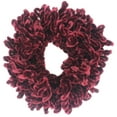 thumbnail image 1 of Red Heardband Flexible Rubber Band Simple Hijab Volumizing Scrunchie Large Hair Bow Headwear, 1 of 1