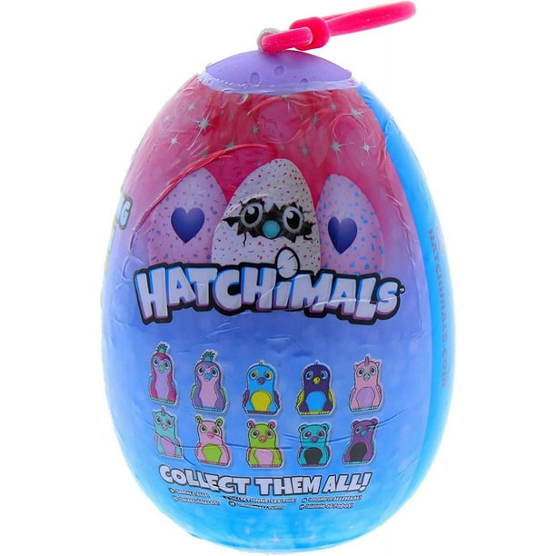 Peluche de felpa Hatchimals con purpurina para jardín