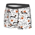 thumbnail image 5 of Goofa Halloween Dachshund Printed Men's Boxer Briefs Underwear, Moisture-Wicking Underwear, Trunk,Soft and Breathable Cotton Underwear-, 5 of 9