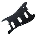 thumbnail image 2 of Electric Guitar Pickguard Aluminum Alloy Guard Scratch Board Front Plate Panel Cover Instrument Accessories Black, 2 of 14