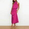 thumbnail image 5 of Ketyyh-chn99 Robes de Soirée Formelles pour Femmes Robe de Cocktail Femme Mode Élégante Robe de Soirée pour Dames Rose Vif,P, 5 of 5