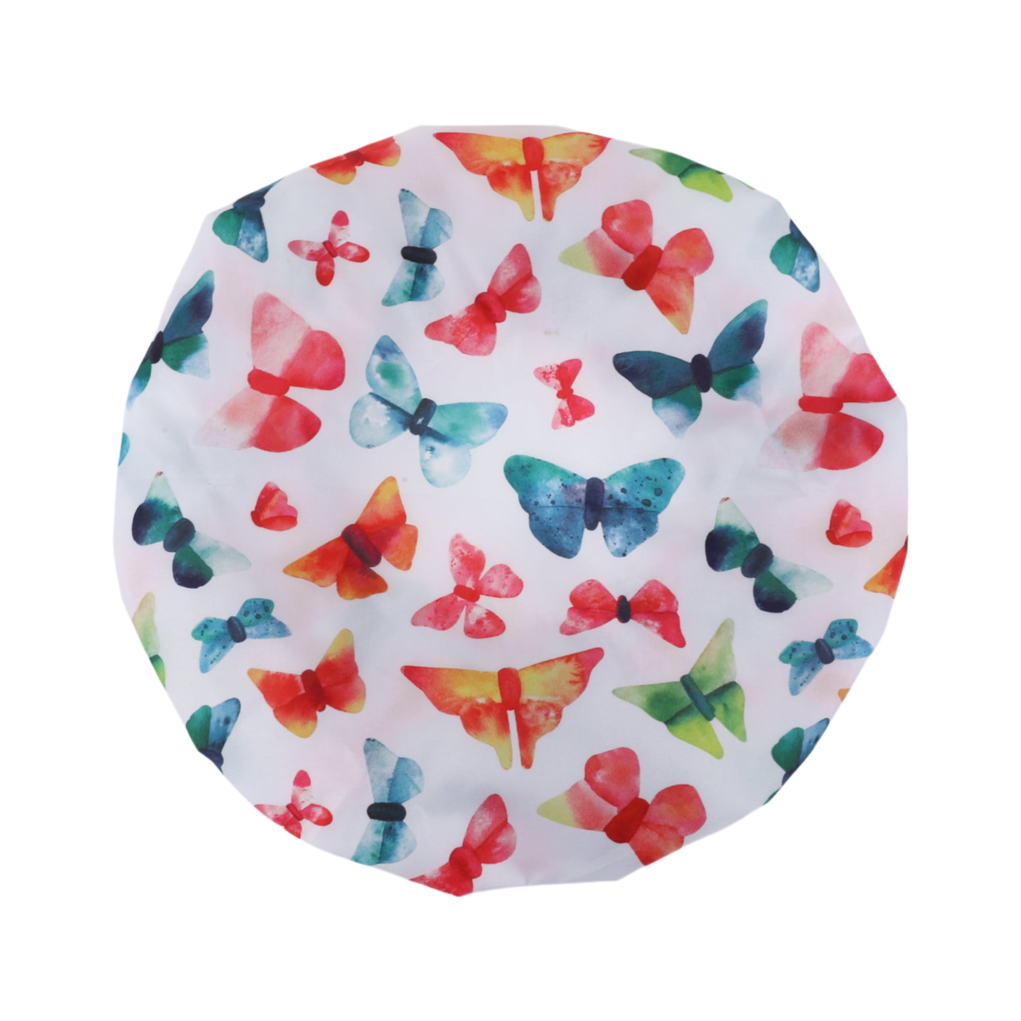 Unique Bargains Waterproof Shower Cap 1 Pc Multicolor