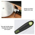 thumbnail image 4 of Cortador de pizza Unique Bargains Rueda Inoxidable Acero Afilada Hoja Cocina Herramientas, 4 of 7