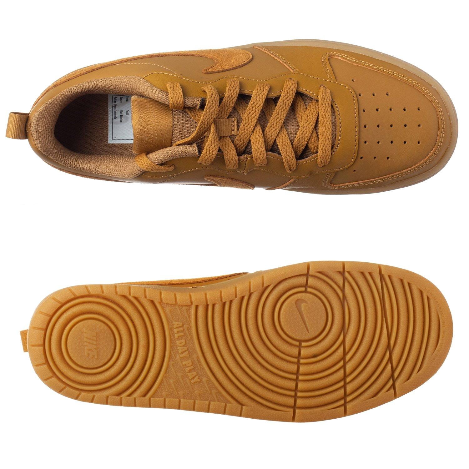 Tenis Nike Para Mujer Color Mostaza Outlet (Tenis Nike Court Borough Low  Unisex Original BQ5448 700)