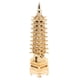 thumbnail image 1 of Estatua de torre de 9 niveles, adorno de torre de peces orientales, anexo A, decoración Feng Shui Gold-L 9 Tier, 1 of 8