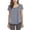 Gray, variant on LYMAYTE Womens Casual Short Sleeve Crew Neck Flowy Shirts Flowy Shirts Pleated Basic T-Shirts