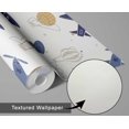 thumbnail image 6 of S4Sassy Airplane & Balloon Wallpaper- White Wall Covering, 25" X 60" Self-Adhesive Textured Vinyl Wallpaper, Wallwrap, Easy Diy Wall Covering For Kids Bedroom, Room Decor, Playroom, 6 of 9