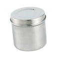 thumbnail image 3 of MAGIDEAL Stainless Steel Dressing Jar Apothecary Jar Gauze Container Storage Canister 8cmx8.4cm, 3 of 8