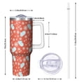 thumbnail image 2 of Christmas 40oz Tumbler– Stainless Steel Insulated Tumbler with Handle and Straw, Large Capacity Travel Cup for Hot & Cold Drinks, 2 of 7